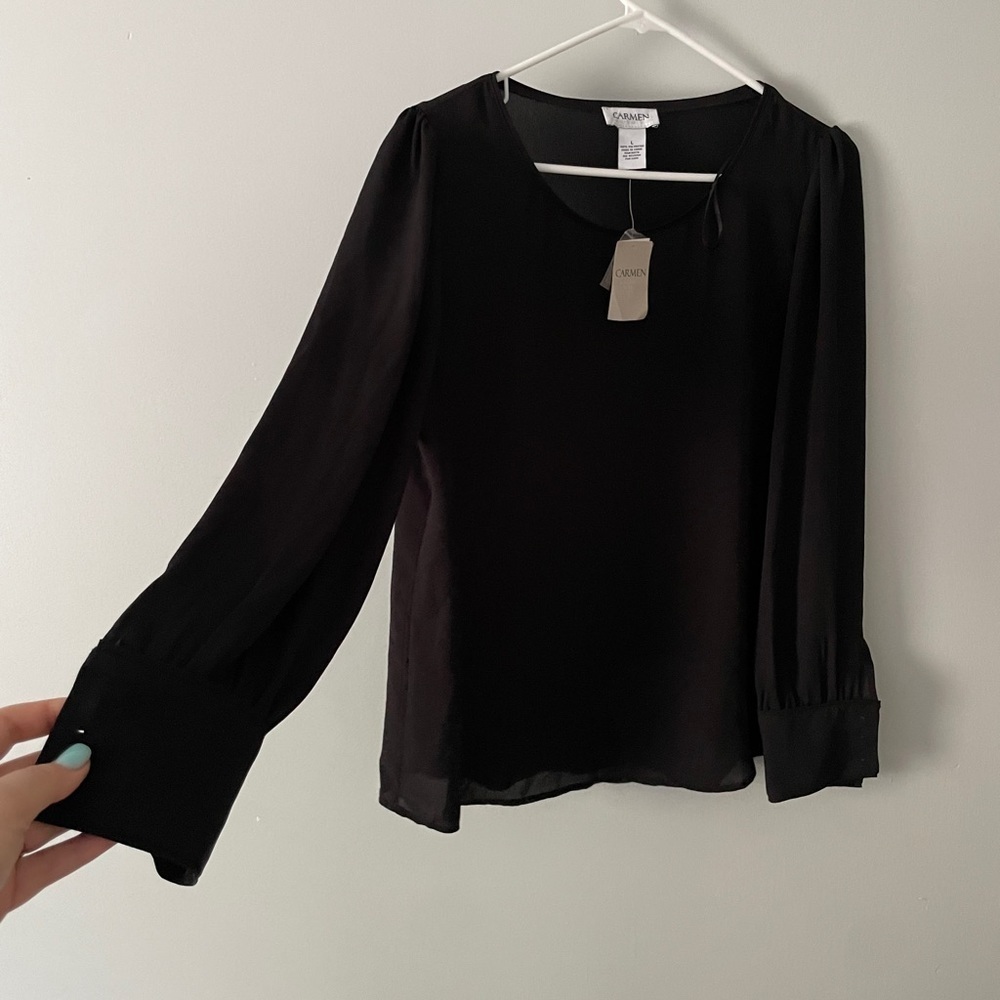 NWT Carmen blouse 10 - Picture 8 of 9